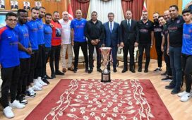 Başbakan Ünal Üstel, Göçmenköy Spor Kulübü'nü kabul etti