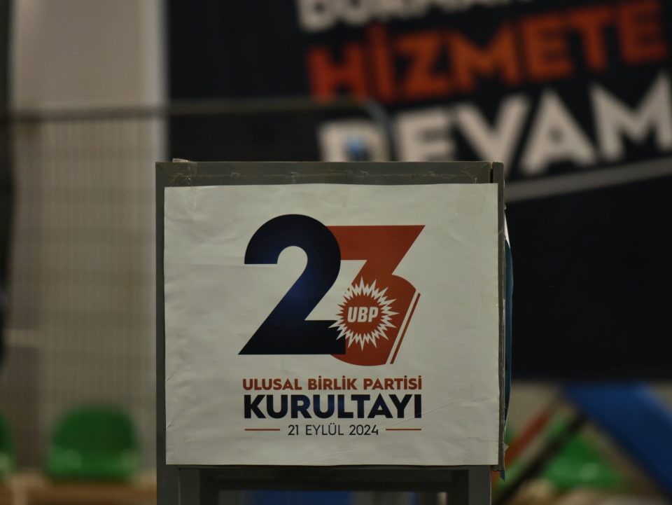 UBP Kurultay oy verme