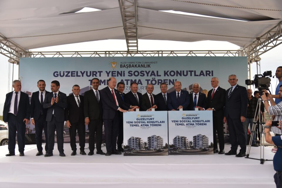 güzelyurt sosyal konut temel atma
