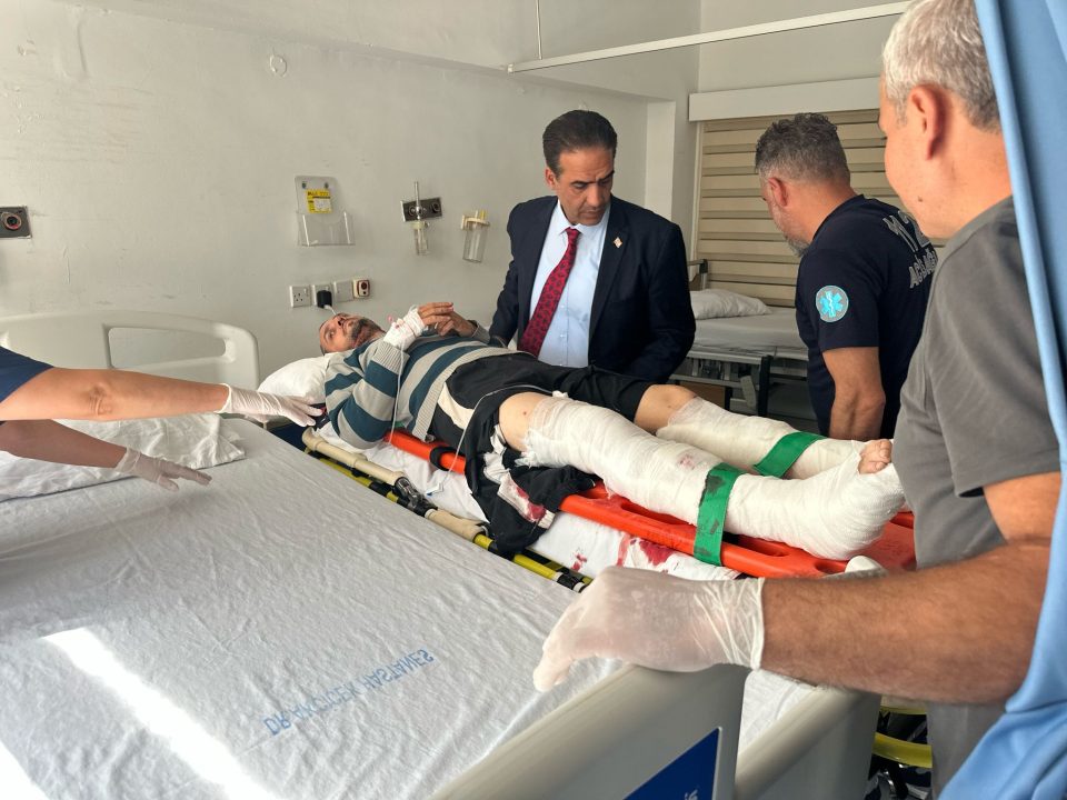 kazada yaralanan engelli gençler