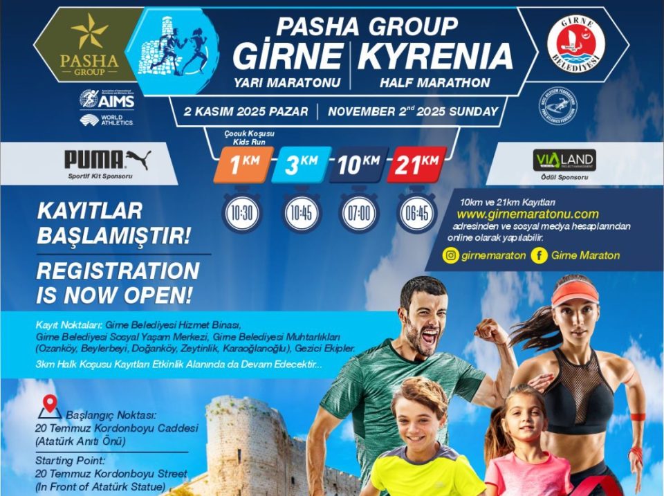 Pasha Group Girne Yarı Maratonu