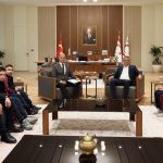 Cumhurbaşkanı Erhürman ÖZEV Özel Eğitim Vakfı heyetini kabul etti