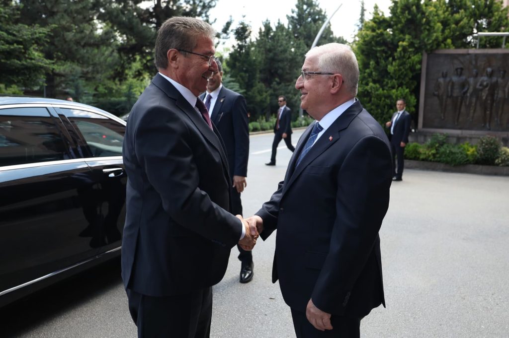 Üstel, Ankara’da Türkiye Milli Savunma Bakanı Güler ile görüştü