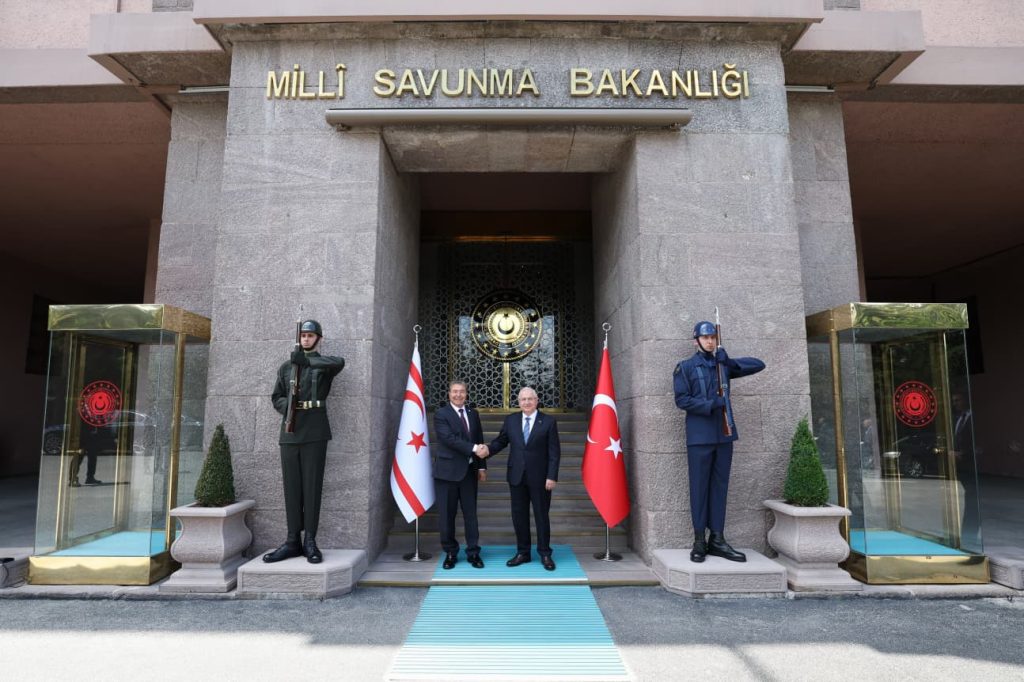 Üstel, Ankara’da Türkiye Milli Savunma Bakanı Güler ile görüştü