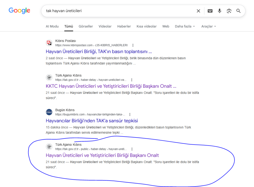 TAK’tan Hayvan Üreticileri ve Yetiştiricileri Birliği’nin iddialarına yanıt