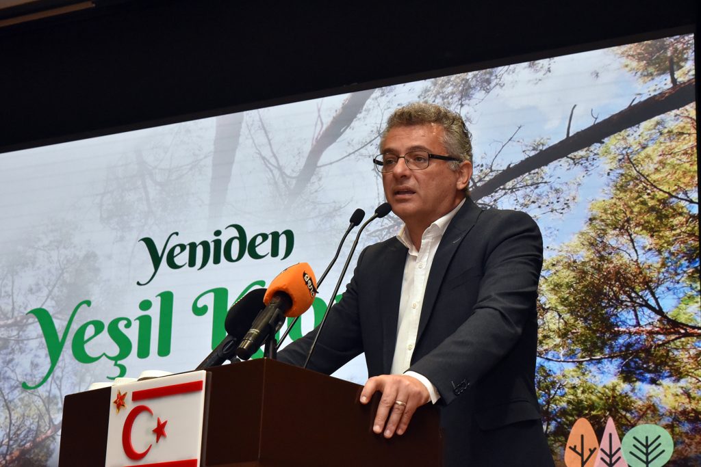 Yeniden Yeşil Kıbrıs projesiyle ülkeye 14 bin 300 fidan dikildi