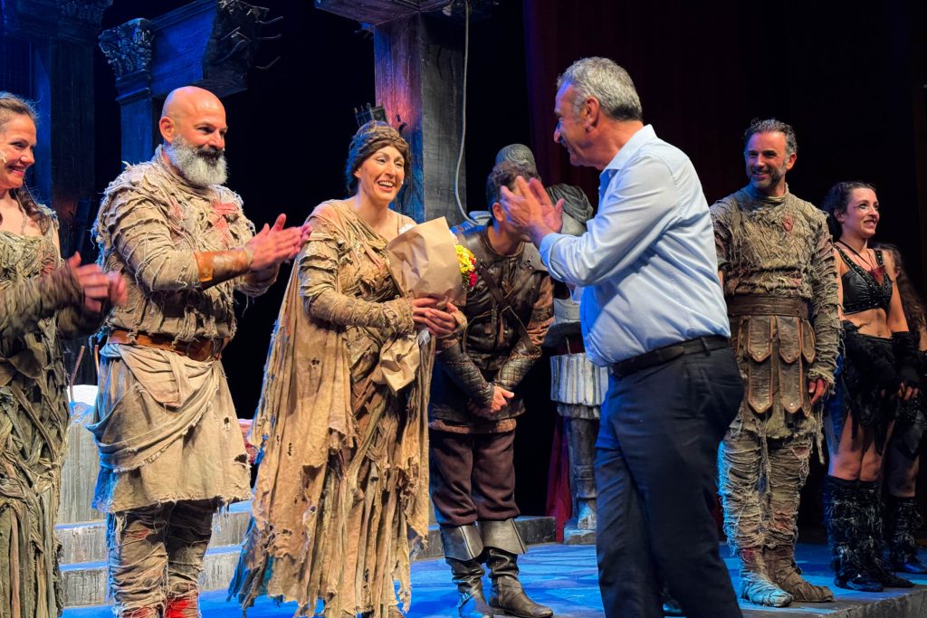 “Büyük Romulus” Gazimağusa’da sahnelendi