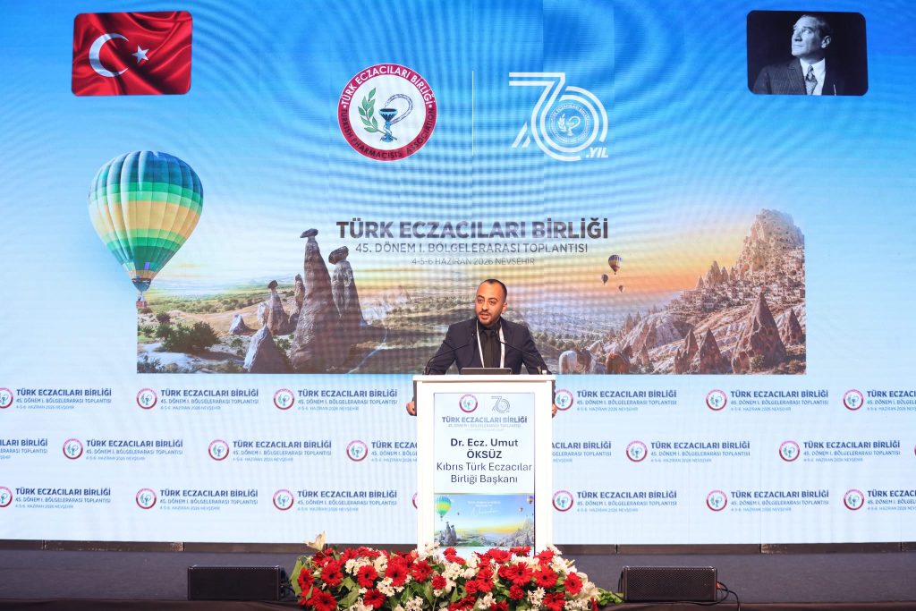 Kıbrıs Türk Eczacılar Birliği, Nevşehir’deki toplantında temsil ediliyor