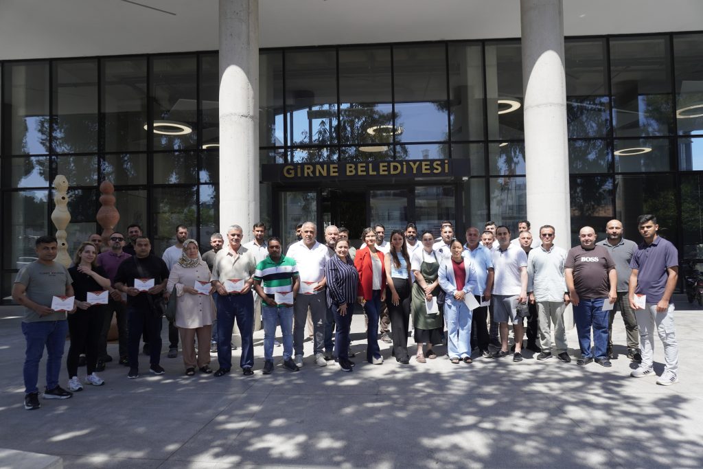 Girne Belediyesi “Gıda Hijyeni ve Güvenliği Eğitimi” tamamlandı