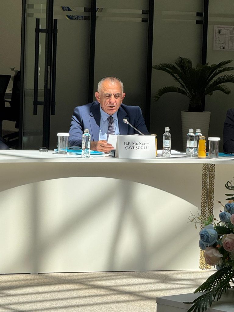 Bakan Çavuşoğlu, Türkistan'da "Türk Akademisi 8. Bilim Konseyi Toplantısı"na katıldı
