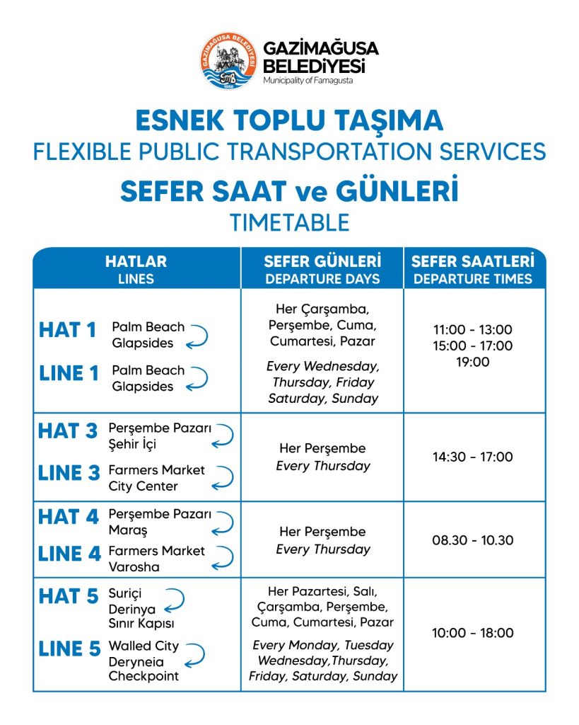 GMB'nin Esnek Toplu Taşıma Sistemi'nde yeni dönem hat ve sefer düzenlemesi