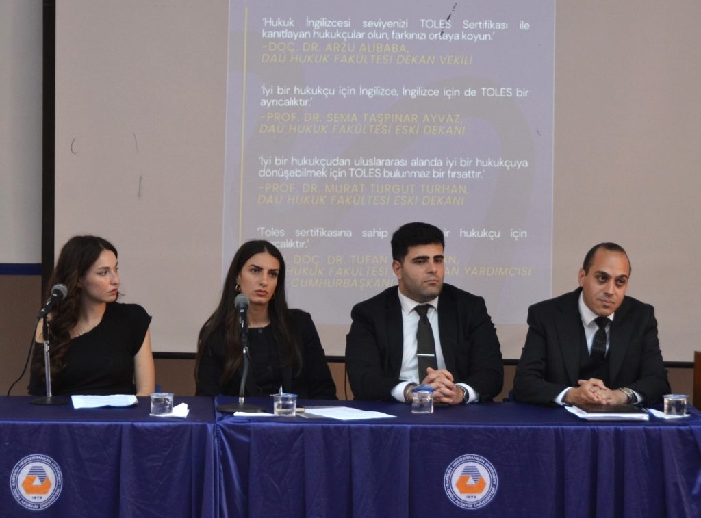 “TOLES Mezunlar Zirvesi” DAÜ’de yapıldı