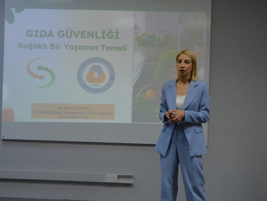 DAÜ’de “Gıda Güvenliğinde En Büyük Tehlike: Yanlış Bilinenler” konulu seminer yapıldı