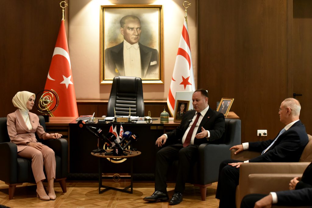 Öztürkler, Göktaş'ı kabul etti: "Ziyaretler ve işbirlikleri, sarsılmaz ve kopmaz bağların bir göstergesi"