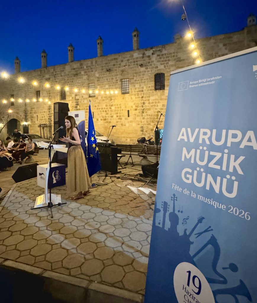 AB Bilgi Merkezi Avrupa Müzik Günü nedeniyle Lefkoşa’da konser düzenledi