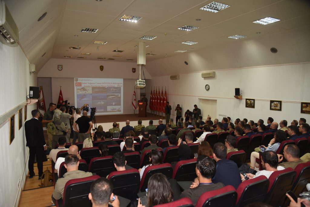 Şehit Teğmen Caner Gönyeli-2026 Arama Kurtarma Davet Tatbikatı basın brifingi gerçekleştirildi