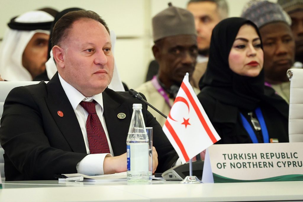 Öztürkler Bakü’de konuştu: “Haklarımız daha fazla görmezden gelinemez”