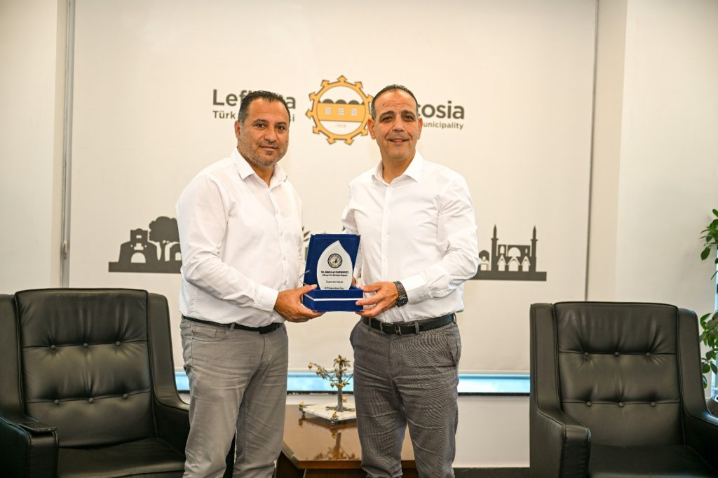 LTB Başkanı Harmancı, KTSYD’yi kabul etti