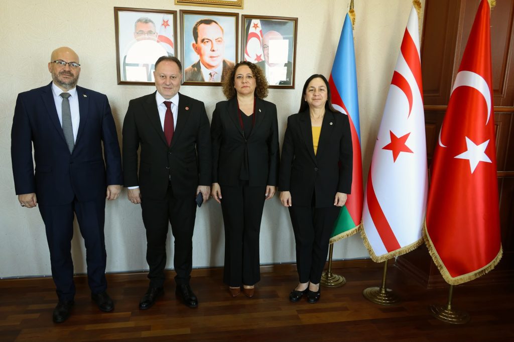 Öztürkler, Bakü’de Türkiye Büyükelçiliği ve KKTC Temsilciliği’ni ziyaret etti