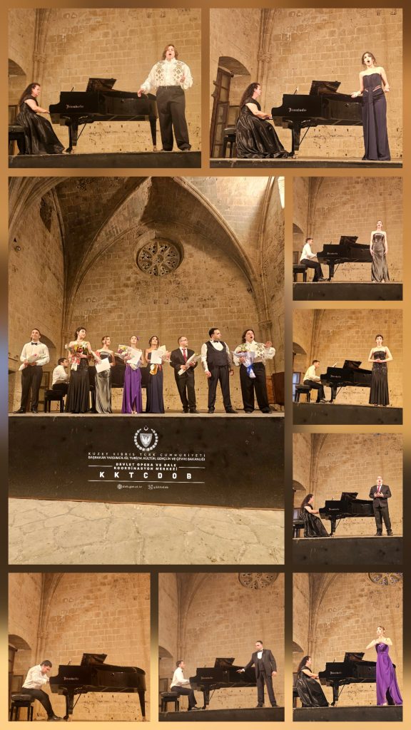 Bellapais Manastırı’nda Operanın Genç Yetenekleri Konseri yer aldı