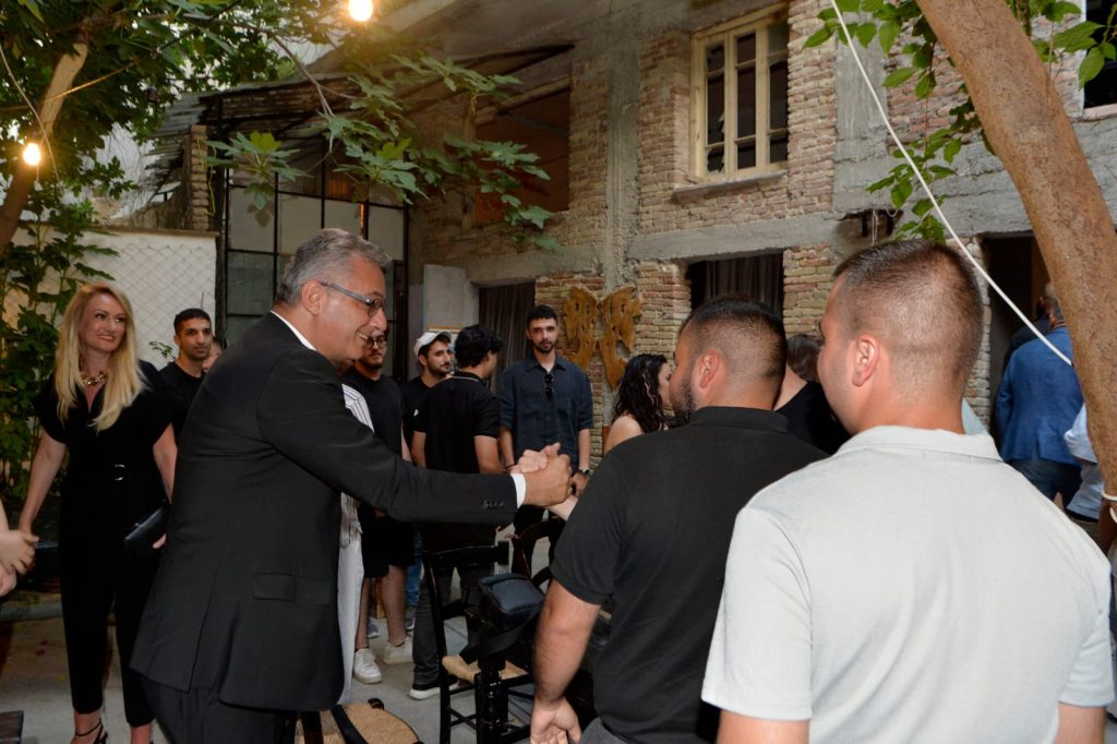 Erhürman çifti, Genç Kültür Kollektifi’nin tanıtım etkinliğine katıldı