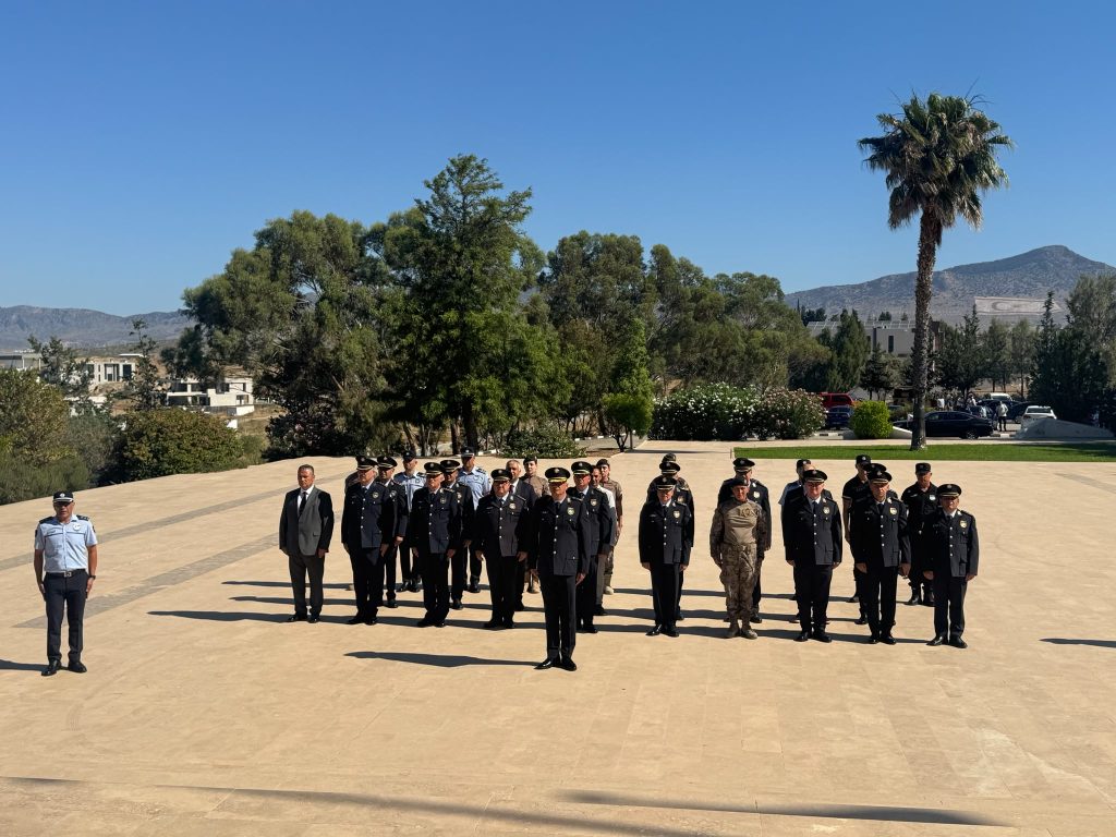 Polis Örgütü’nün 62'nci kuruluş yıl dönümü...PGM heyeti, Atatürk Anıtı, Dr. Fazıl Küçük Anıtı ve Denktaş Mozolesi'ne çelenk sundu