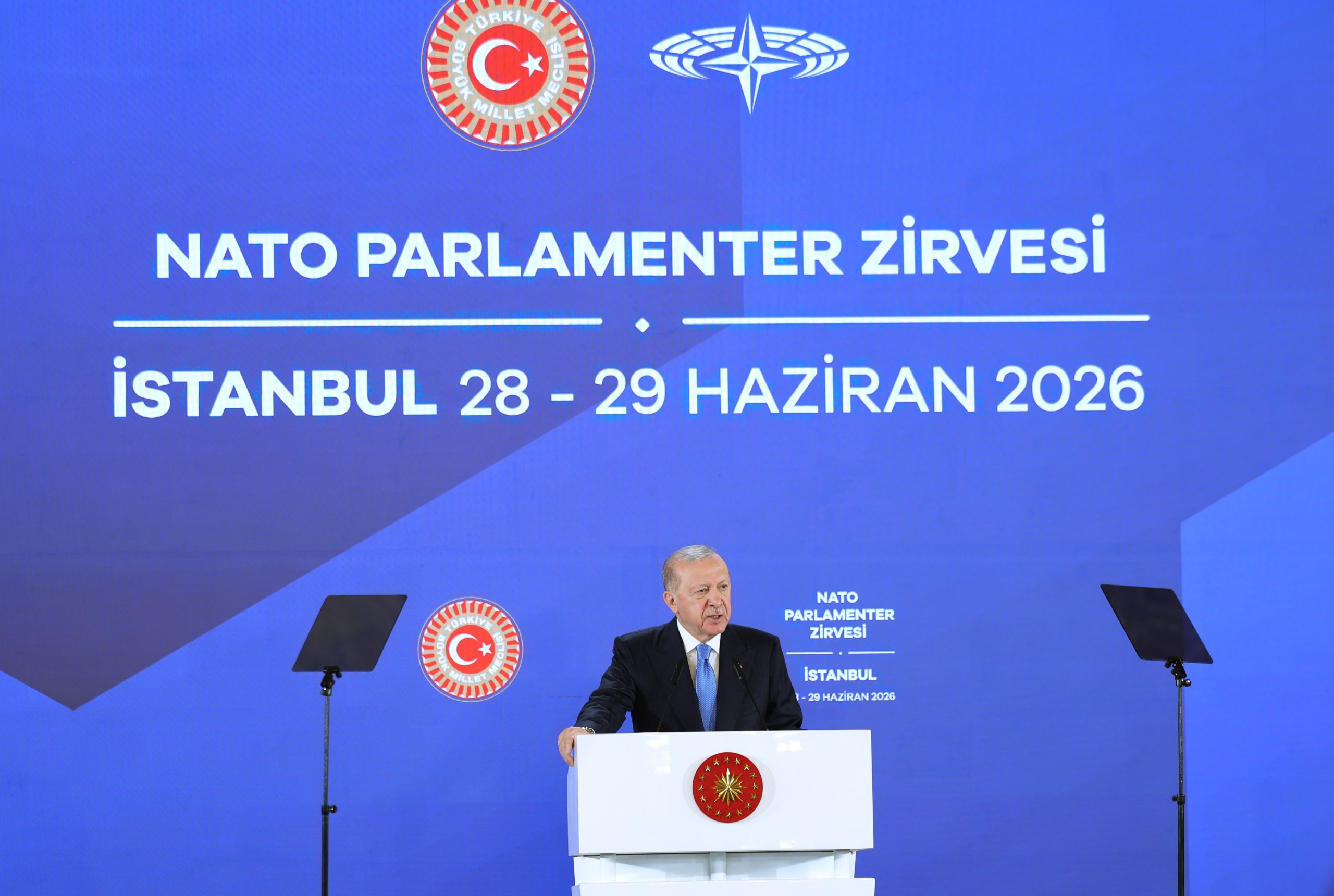 Erdoğan: “Teksas’tan Ankara’ya uzanan bir savunma ağı oluşturmalıyız”