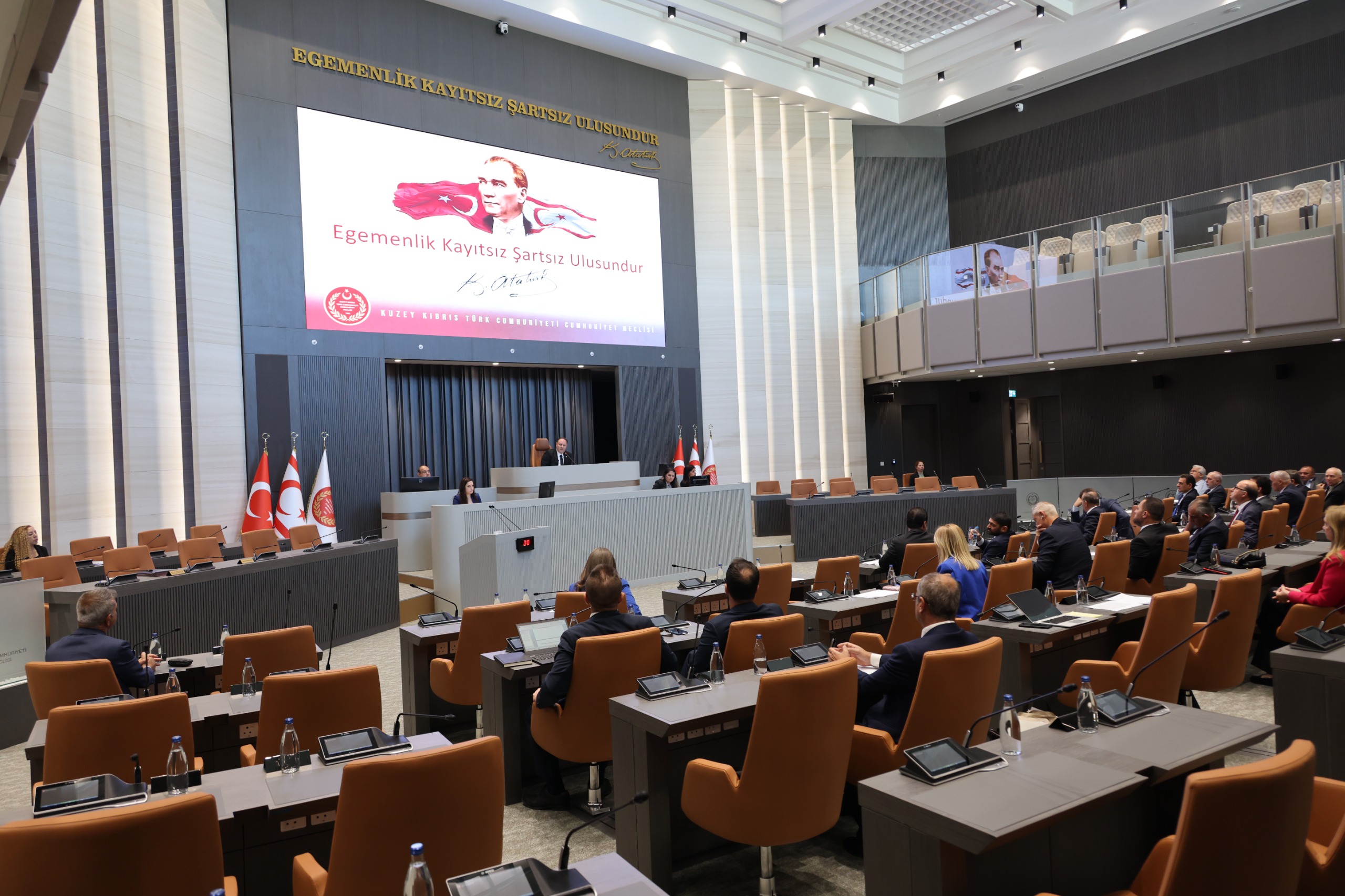 Meclis Genel Kurul’unda onaya sunuşlar yapıldı