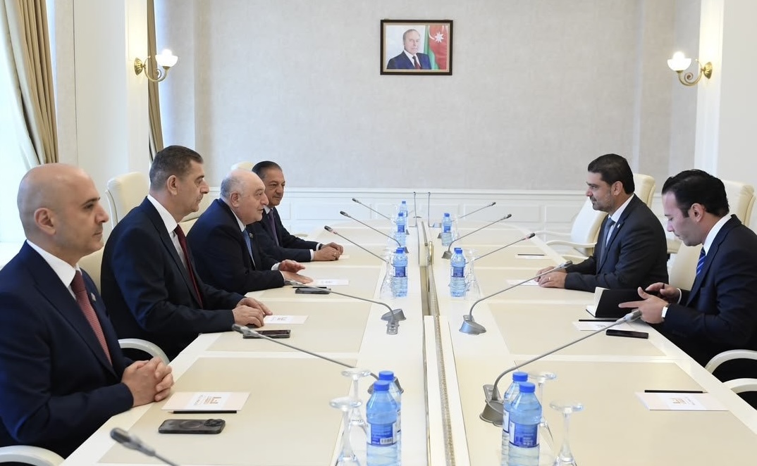Savaşan, Azerbaycan Milli Meclisi’nde Musa Guliyev ile görüştü