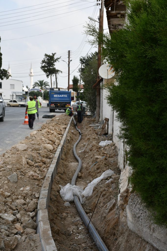 Mesarya Belediyesi, İnönü’de altyapı ve üstyapı çalışmalarına başladı