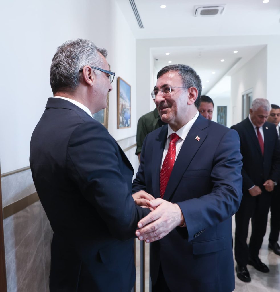 Erhürman Yılmaz’ı kabul etti… “Kıbrıs sorunundaki süreci Türkiye Cumhuriyeti ile uyum içerisinde yürütüyoruz”