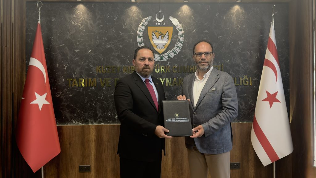 Tarım Bakanlığı ile İskele Belediyesi Mersinlik su şebekesi için iş birliği yapıyor