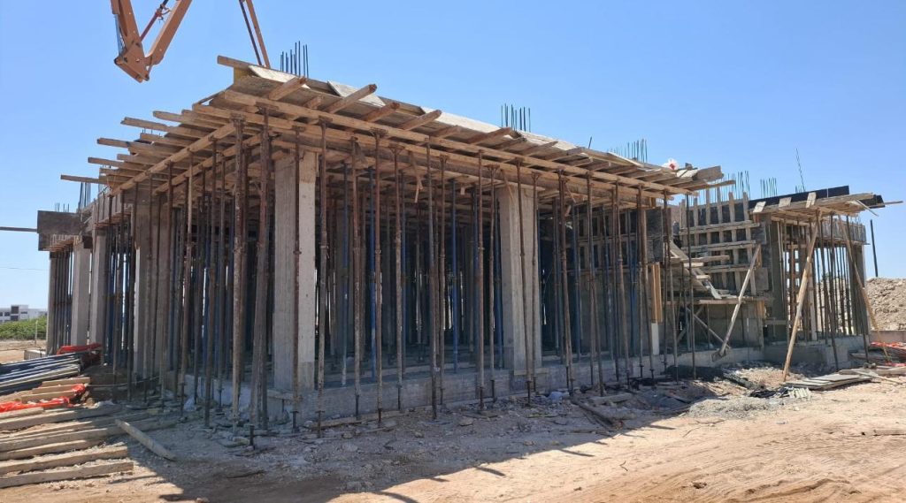 Kıb-Tek’in yeni hizmet binası yapımları devam ediyor