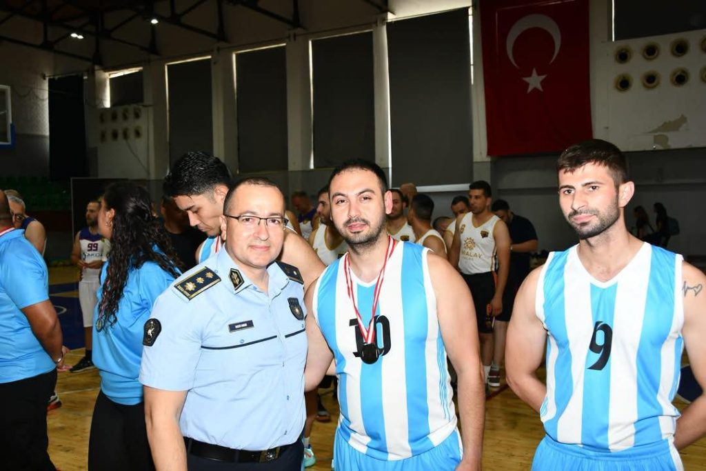 Geleneksel Polis Basketbol Turnuvası'nın 7. şampiyonu Lefkoşa Polis Müdürlüğü...