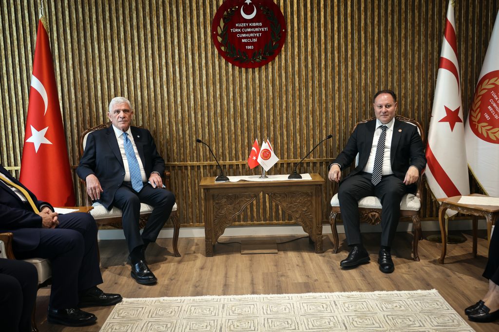 Meclis Başkanı Öztürkler, İYİ Parti Genel Başkanı Dervişoğlu’nu kabul etti