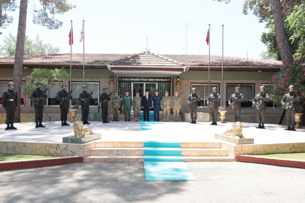 TC Milli Savunma Bakanı Güler, KKTC'de konuşlu 39. Mekanize Piyade Tümen Komutanlığını denetledi