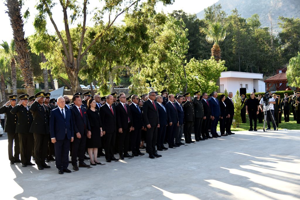 Boğaz Şehitliği’nde tören düzenlendi… Erhürman: “Mücadelemiz, bu topraklarda bir daha acıların yaşanmaması içindir”
