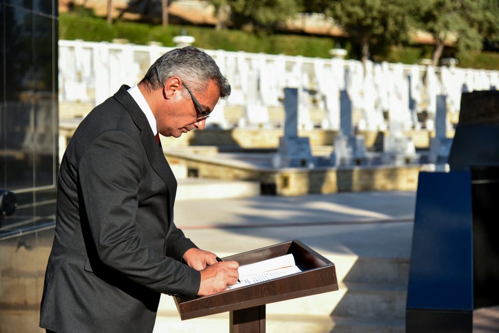 Boğaz Şehitliği’nde tören düzenlendi… Erhürman: "Mücadelemiz, bu topraklarda bir daha acıların yaşanmaması içindir”