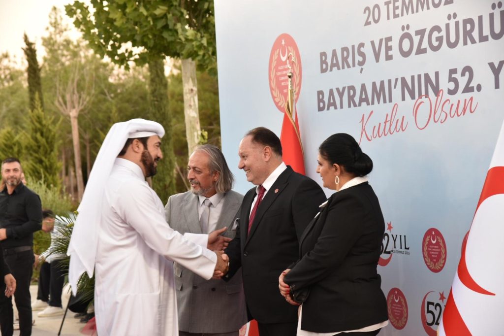 Meclis Başkanı Öztürkler, Barış Harekatı’nın 52. yıl dönümü nedeniyle resepsiyon düzenledi