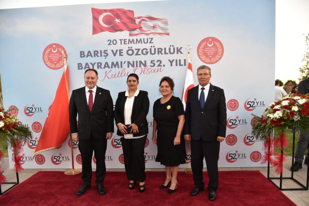 Meclis Başkanı Öztürkler, Barış Harekatı’nın 52. yıl dönümü nedeniyle resepsiyon düzenledi
