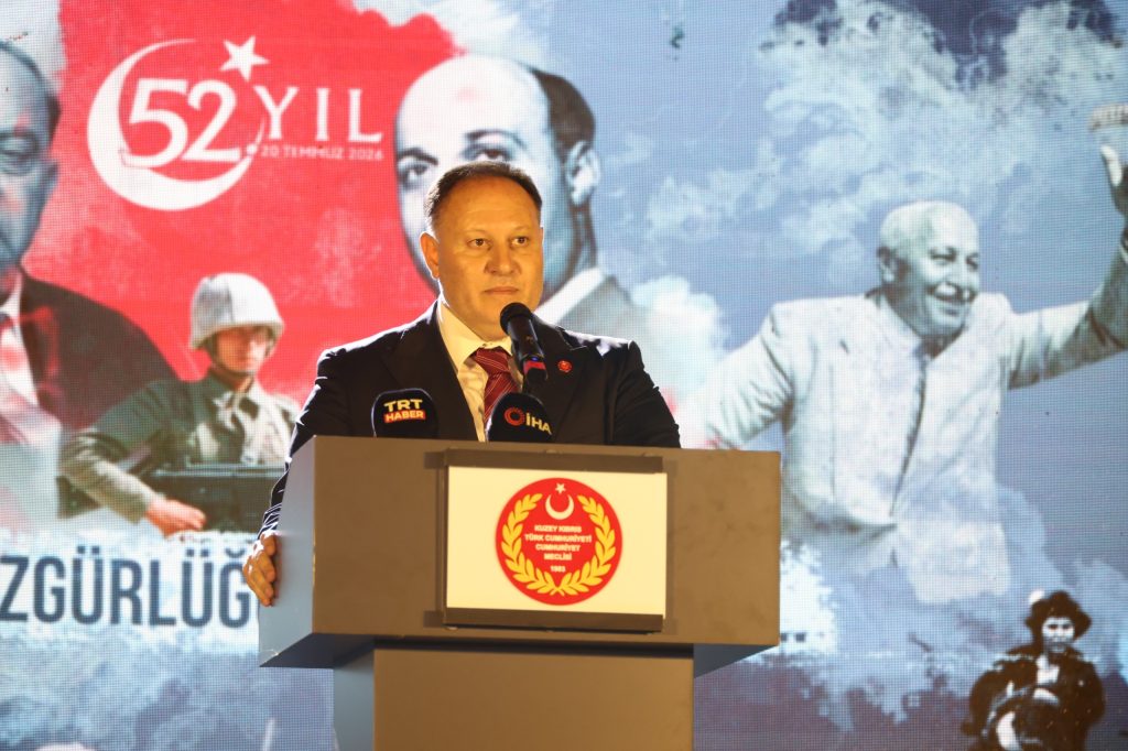 Meclis Başkanı Öztürkler, Barış Harekatı’nın 52. yıl dönümü nedeniyle resepsiyon düzenledi