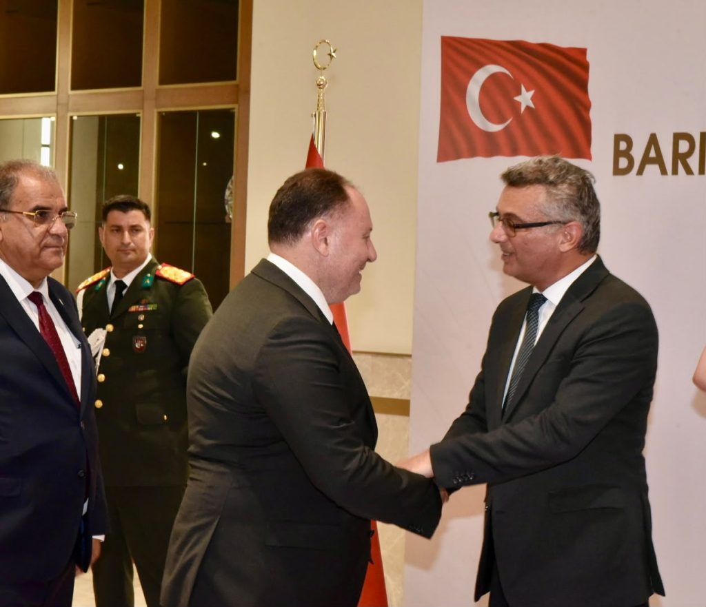Cumhurbaşkanlığında Barış ve Özgürlük Bayramı resepsiyonu düzenlendi