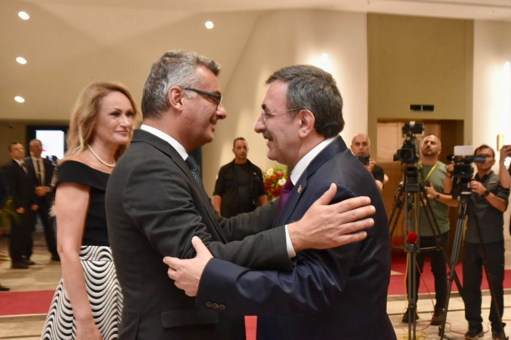 Cumhurbaşkanlığında Barış ve Özgürlük Bayramı resepsiyonu düzenlendi