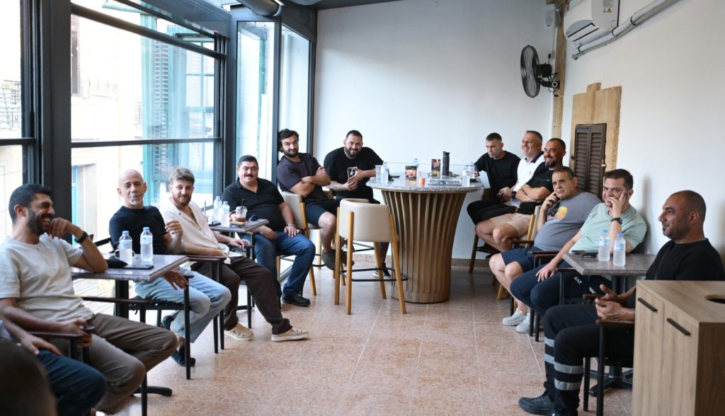 LTB Başkanı Harmancı, Zahra Sokak esnafı ile bir araya geldi