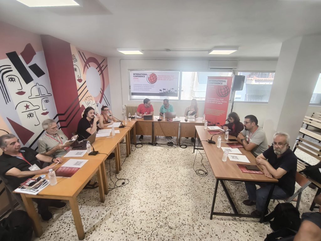 Bağımsızlık Yolu, Atina’da düzenlenen Uluslararası Savaş Karşıtı Konferansı’na katıldı