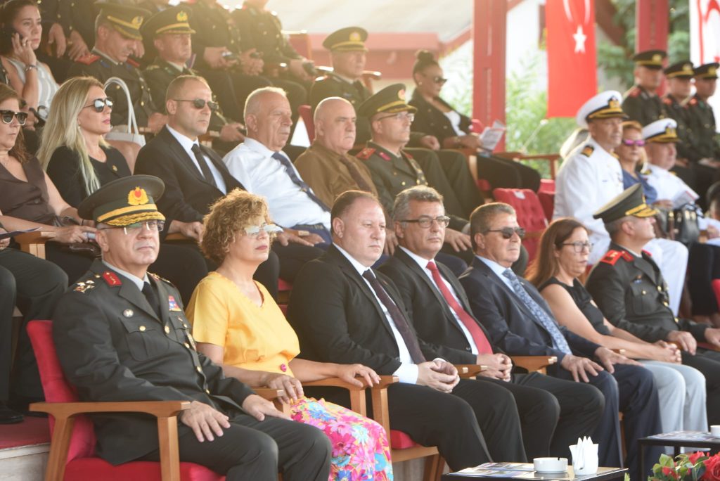 Güvenlik Kuvvetleri Komutanlığı 4. Piyade Alayı Sancak Devir Teslim Töreni Gülseren’de yapıldı