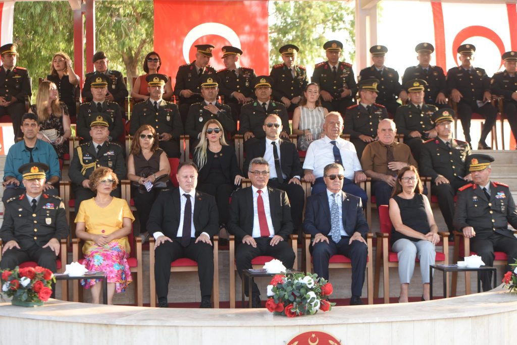 Güvenlik Kuvvetleri Komutanlığı 4. Piyade Alayı Sancak Devir Teslim Töreni Gülseren’de yapıldı