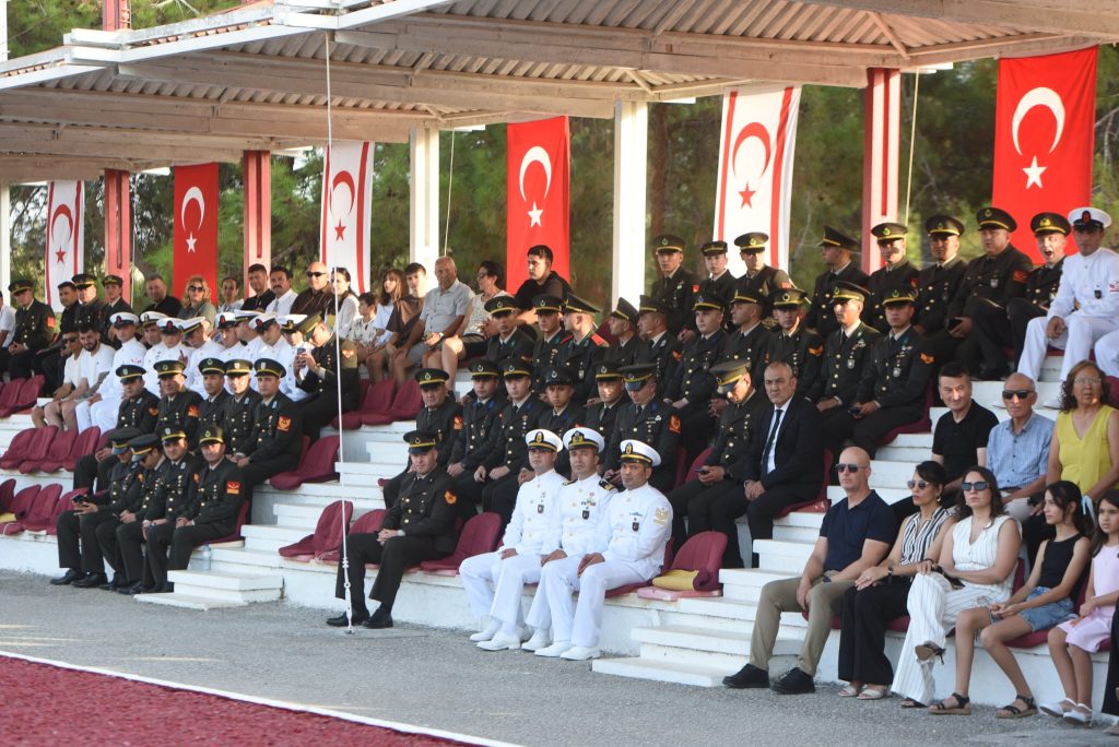 Güvenlik Kuvvetleri Komutanlığı 4. Piyade Alayı Sancak Devir Teslim Töreni Gülseren’de yapıldı