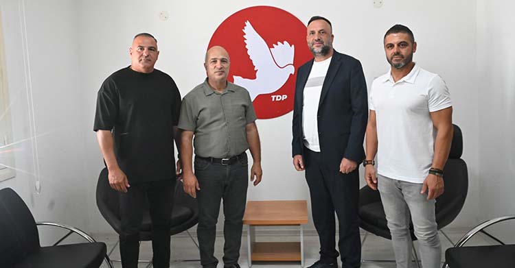 KKTC Kickboks ve Muaythai Federasyonu’ndan TDP’ye ziyaret