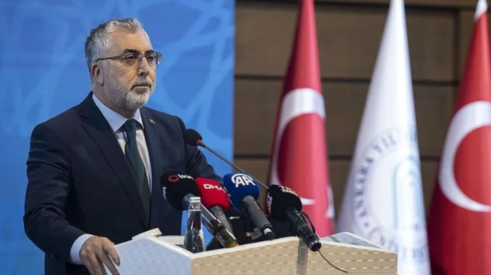 Türkiye Çalışma ve Sosyal Güvenlik Bakanı Işıkhan’dan Cumhurbaşkanı Erhürman’a “geçmiş olsun” mesajı